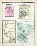 Llewellyn, Newtown, New Mines, Branch Dale, Dowdentown, Schuylkill County 1875